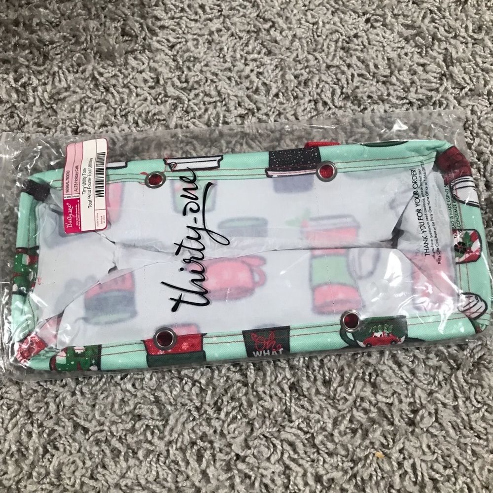 Holiday Cafe Tiny Utility Tote - Picture 3 of 4